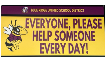  Kindness Banner "Everyone, Please Help Someone Every Day!"